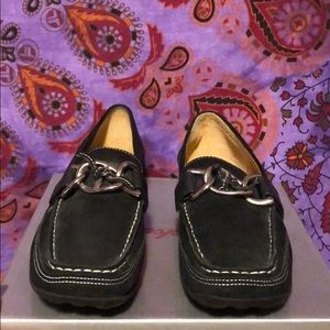 🖤Black suede loafers🖤